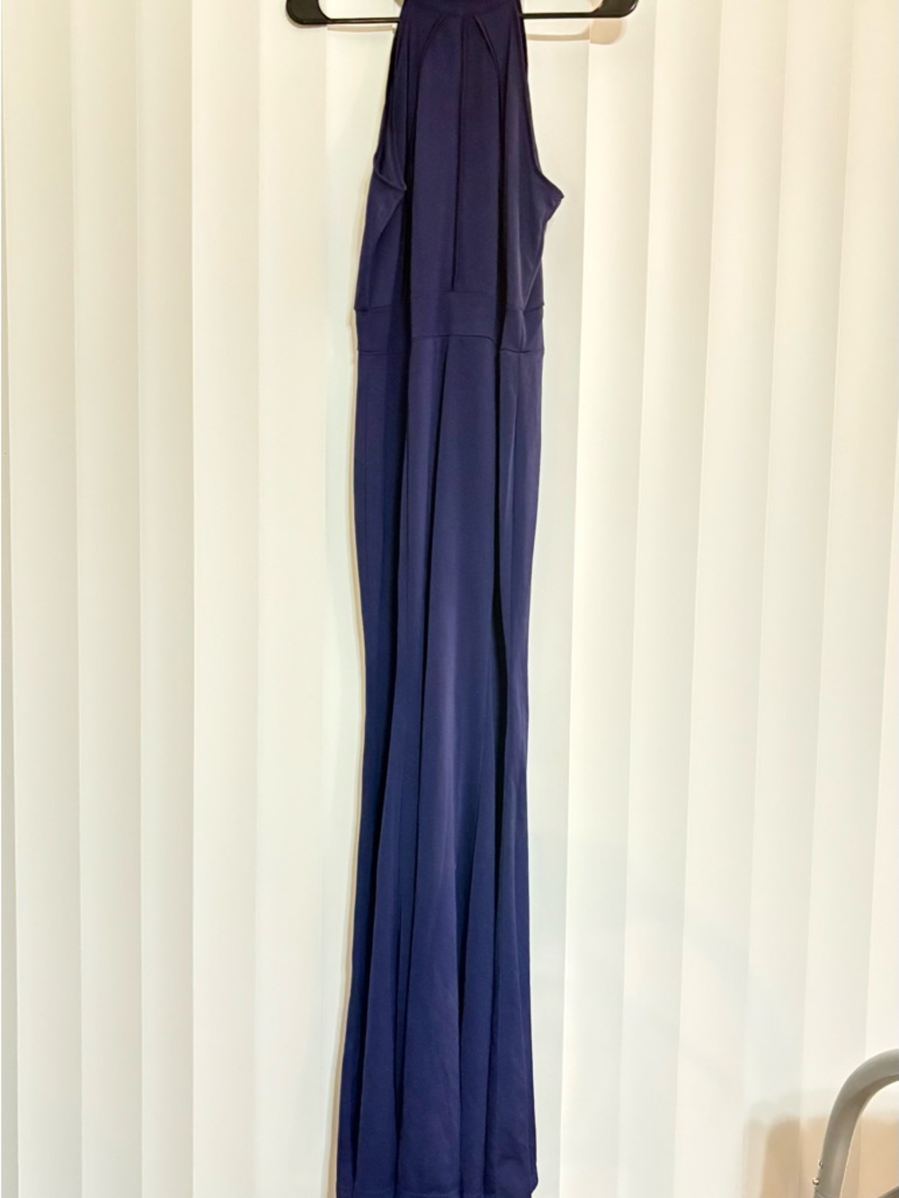Navy Sleeveless Maxi Dress